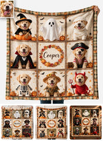 Spooky Friend - Personalized Dog Blanket