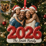 Custom From Any Photo - Personalized Family Premium 3D Ornament