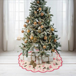 Family Christmas Train - Personalized Grandma Shaped Tree Skirt