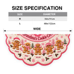 Family Christmas Train - Personalized Grandma Shaped Tree Skirt