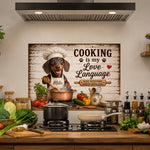 Funny Cooking Pet - Personalized Dog Wall Decal