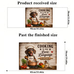 Funny Cooking Pet - Personalized Dog Wall Decal
