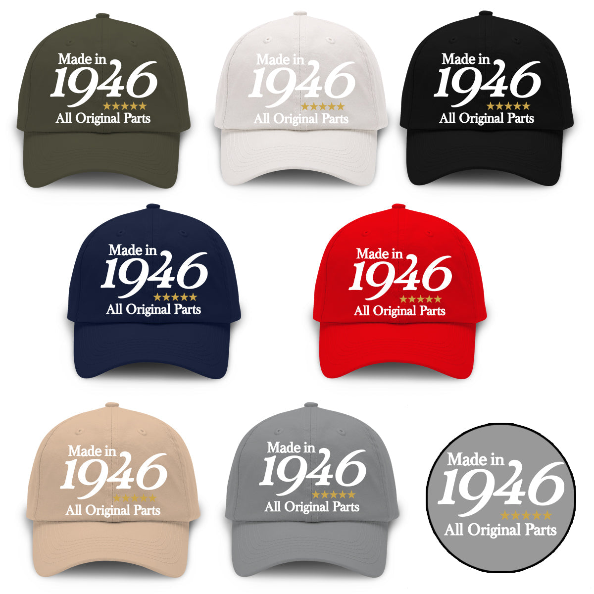 Birthday Gift - Personalized Birthday Embroidered Classic Cap