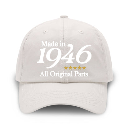 Birthday Gift - Personalized Birthday Embroidered Classic Cap