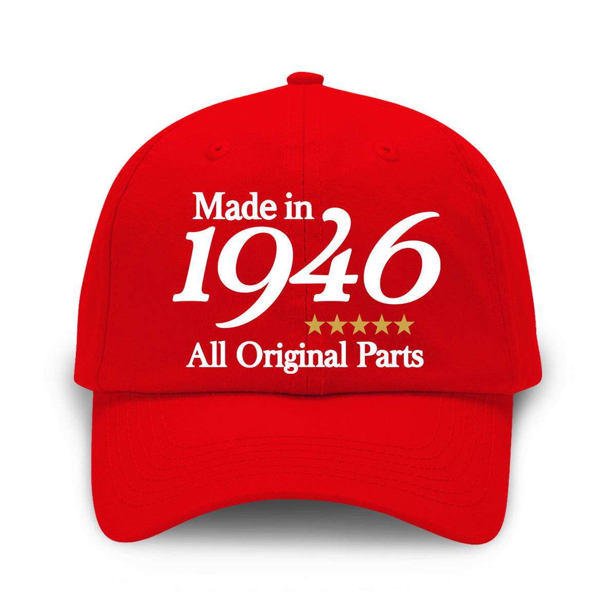Birthday Gift - Personalized Birthday Embroidered Classic Cap
