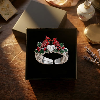 Always Missing You - Personalized Memorial Adjustable Shaped Ring