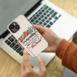 Teaching Is My Ministry - Personalized Teacher Full Print Phone Case