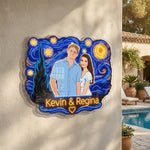 Beautiful Night Couple Gift - Personalized Couple Neon LED Light Sign
