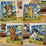 Custom Any Pet Photo - Personalized Dog Canvas And Poster