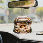 Baby 1st Christmas - Personalized Newborn Premium 3D Ornament