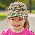 Just A Girl Who Loves Frogs - Personalized Frog Classic Cap