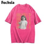 Birthday Gift - Personalized Birthday Washed T-Shirt