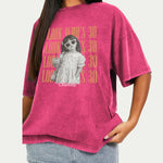 Birthday Gift - Personalized Birthday Washed T-Shirt
