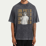 Birthday Gift - Personalized Birthday Washed T-Shirt