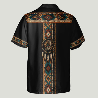 Proud Native - Personalized American Indian Hawaiian Shirt
