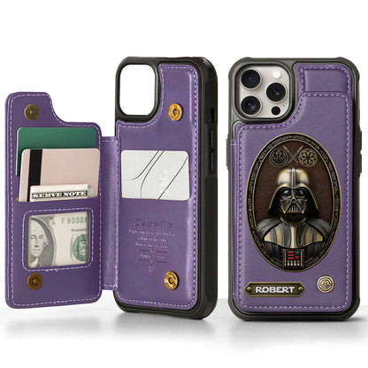 The Force - Personalized The Force Wallet Phone Case