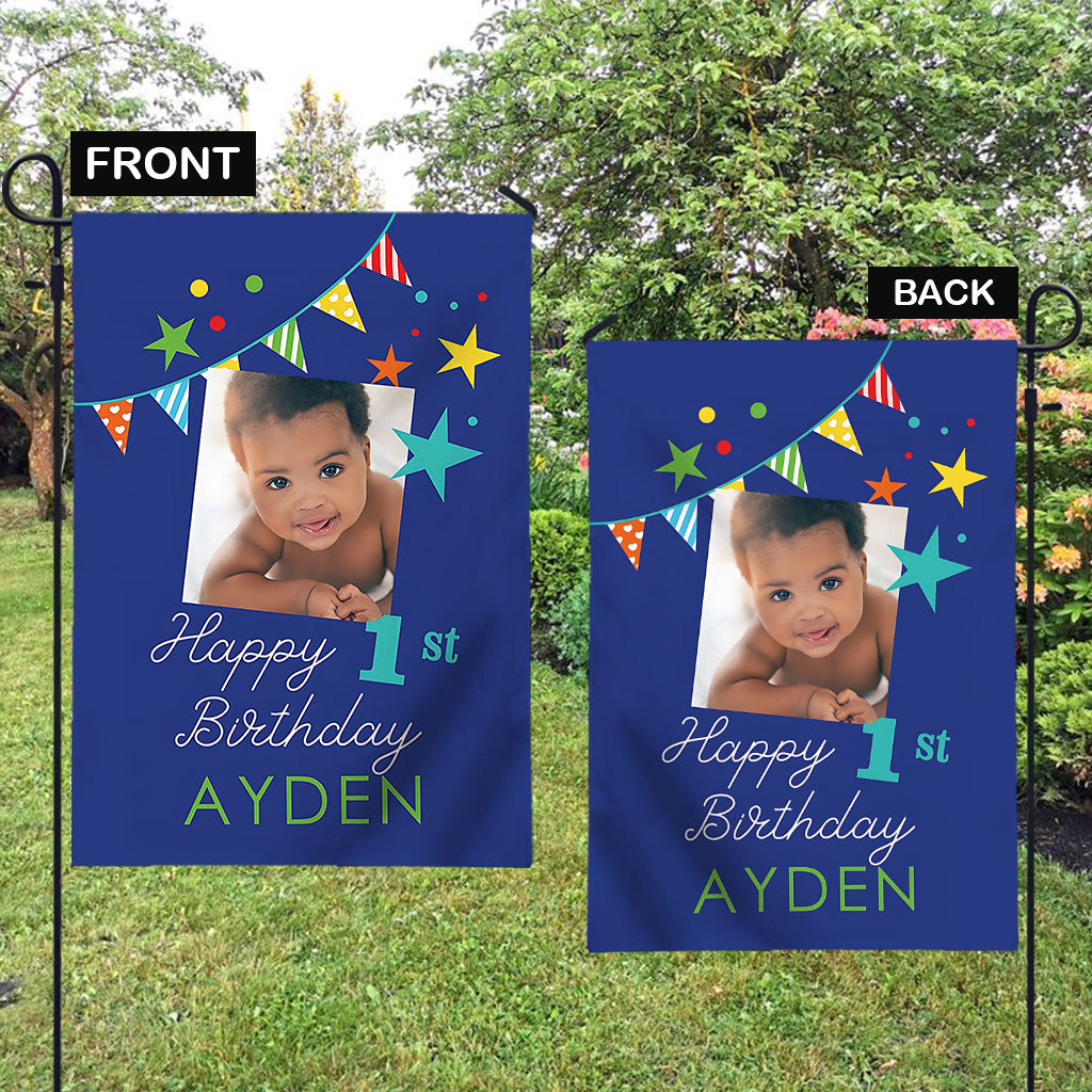 Happy Birthday - Personalized Birthday Ceramic Round Plate