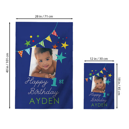 Happy Birthday - Personalized Birthday Ceramic Round Plate