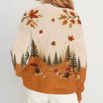 It's Pumpkin Spice Latte Season - Personalized Highland Cow Cardigan Sweater