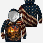 Real American - Personalized Patriot All Over Shirt