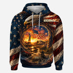 Real American - Personalized Patriot All Over Shirt
