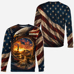 Real American - Personalized Patriot All Over Shirt