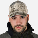 USA 250th Bass - Personalized Fishing Classic Cap