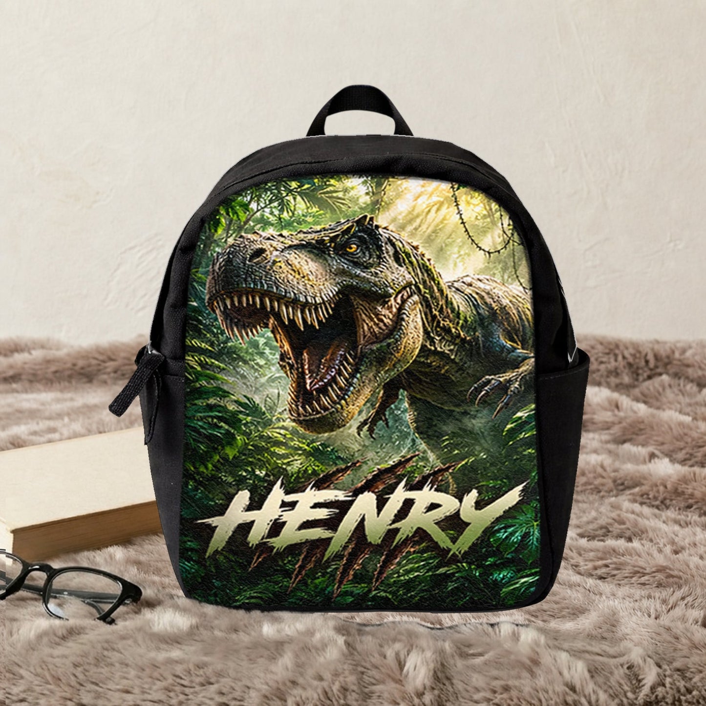 Back To School - Personalized Teacher Changeable Leather Patch Backpack