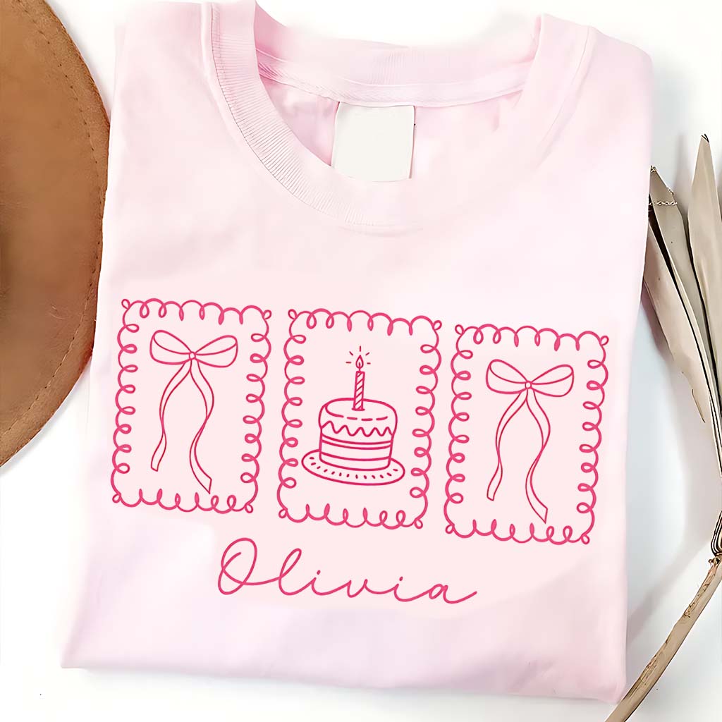 Birthday Gift Idea - Personalized Birthday T-shirt And Hoodie