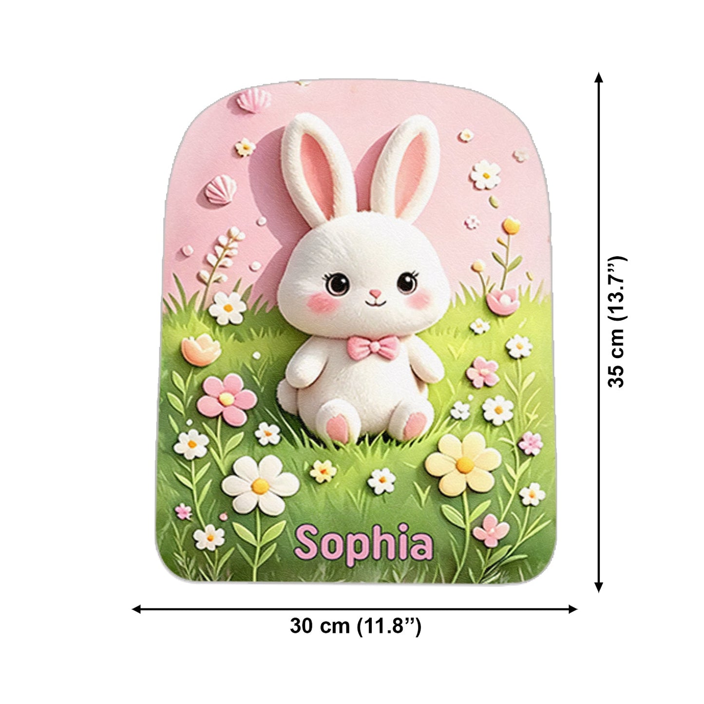 Back To School - Personalized Teacher Changeable Leather Patch Backpack