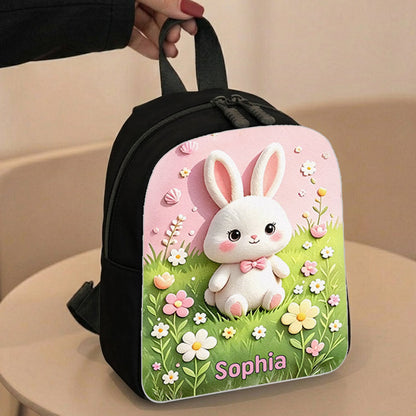 Back To School - Personalized Teacher Changeable Leather Patch Backpack