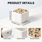 You & Me, We Got This - Personalized Couple LED Light Ceramic Pot