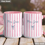 Back To School Gift for Teacher - Personalized Teacher Accent Mug