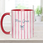 Back To School Gift for Teacher - Personalized Teacher Accent Mug