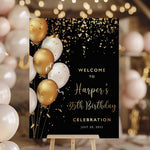 Happy Birthday - Personalized Birthday Canvas And Poster