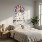 Let That Sh*t Go - Personalized Yoga Decal Die Cut