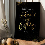 Happy Birthday - Personalized Birthday Canvas And Poster