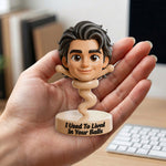 Any Photo Used To Lived In Your Balls Funny Gift For Dad - Personalized Father Premium 3D Figurine