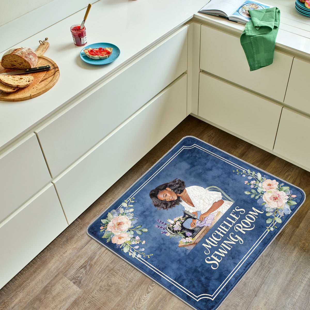 Sewing Room - Personalized Sewing Non-Slip Tufted Rug