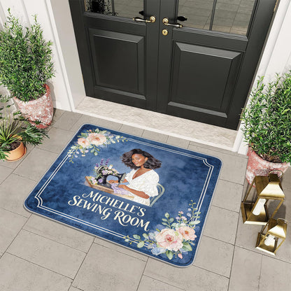 Sewing Room - Personalized Sewing Non-Slip Tufted Rug