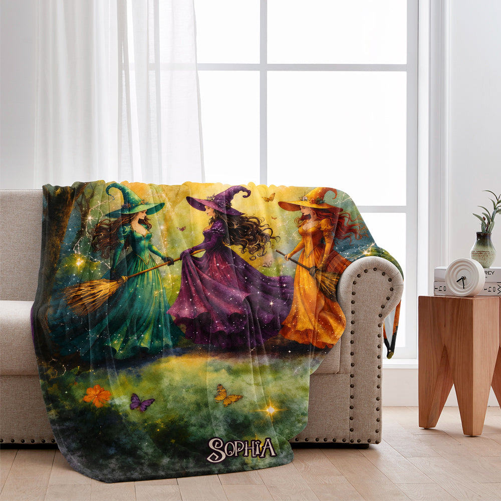 The Witches - Personalized Witch Blanket