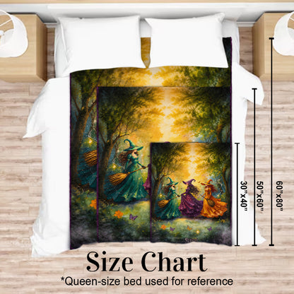 The Witches - Personalized Witch Blanket