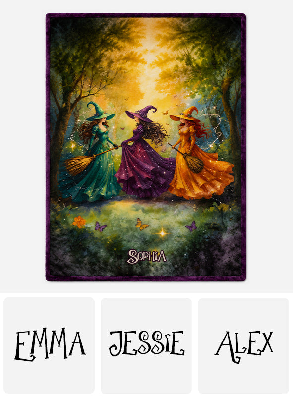 The Witches - Personalized Witch Blanket