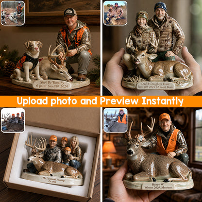 Hunting Trophy - Personalized Hunting 3D Plaque