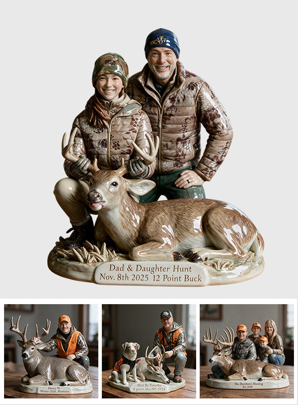 Hunting Trophy - Personalized Hunting 3D Plaque