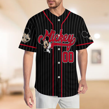 Magical Moments - Personalized Mouse Baseball Jersey