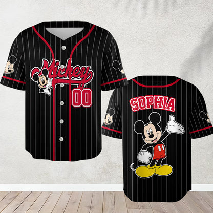 Magical Moments - Personalized Mouse Baseball Jersey