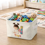 Little Helper Basket - Personalized Kid Rectangle Storage Basket