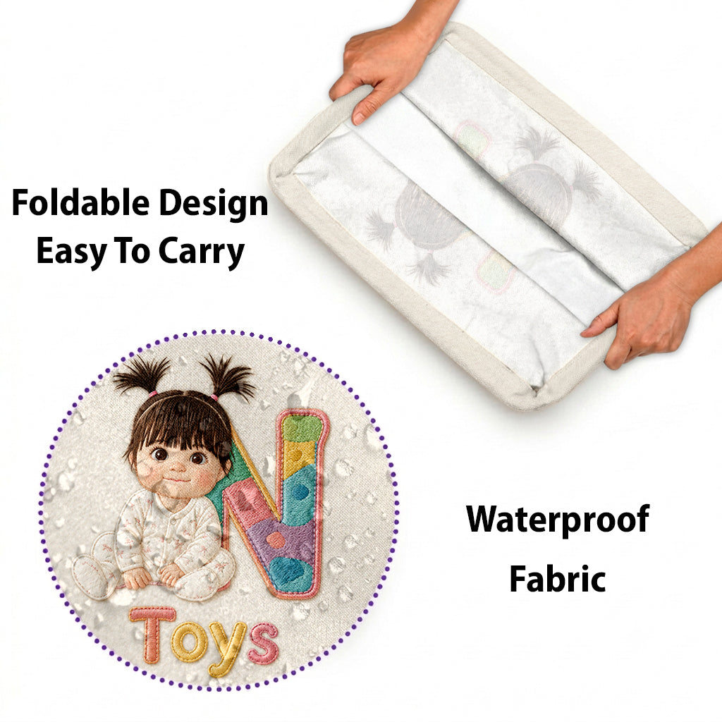 Little Helper Basket - Personalized Kid Rectangle Storage Basket
