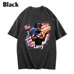 Patriotic USA - Personalized Dog Washed T-Shirt